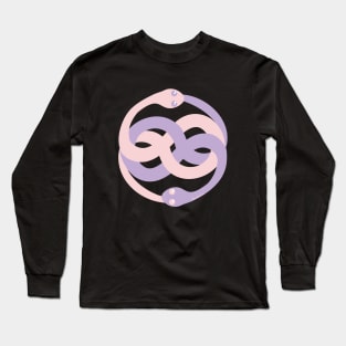 Pink and violet Auryn kawaii Long Sleeve T-Shirt